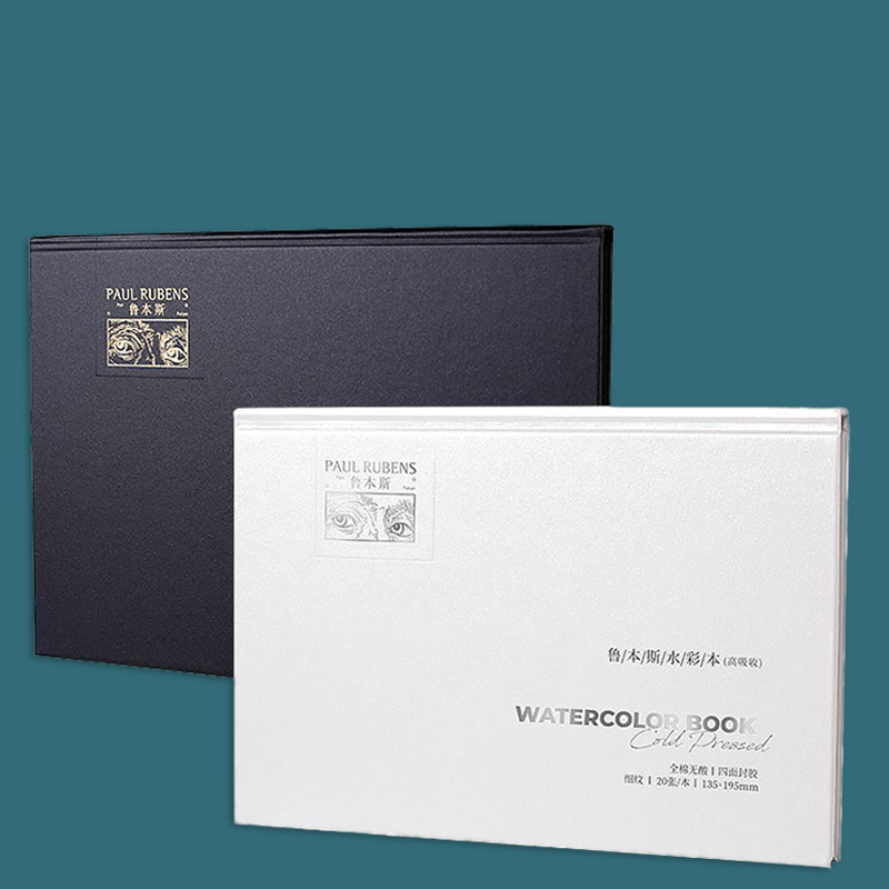 Ink Blotter Paper - Paul Rubens Aquarell-Malbuch, hohe Absorption, kaltgepresstes