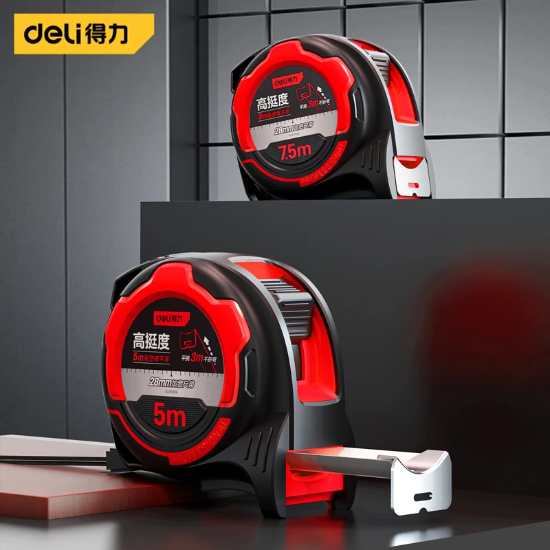 Deli 5/7,5 m dickes Maßband au – Tape Dispenser Weighted Bewertung und Preis