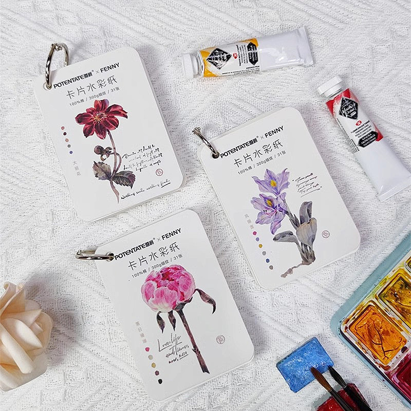 Potent ate Lesezeichen Aquarel – Ink Blotter Paper Bewertung und Preis
