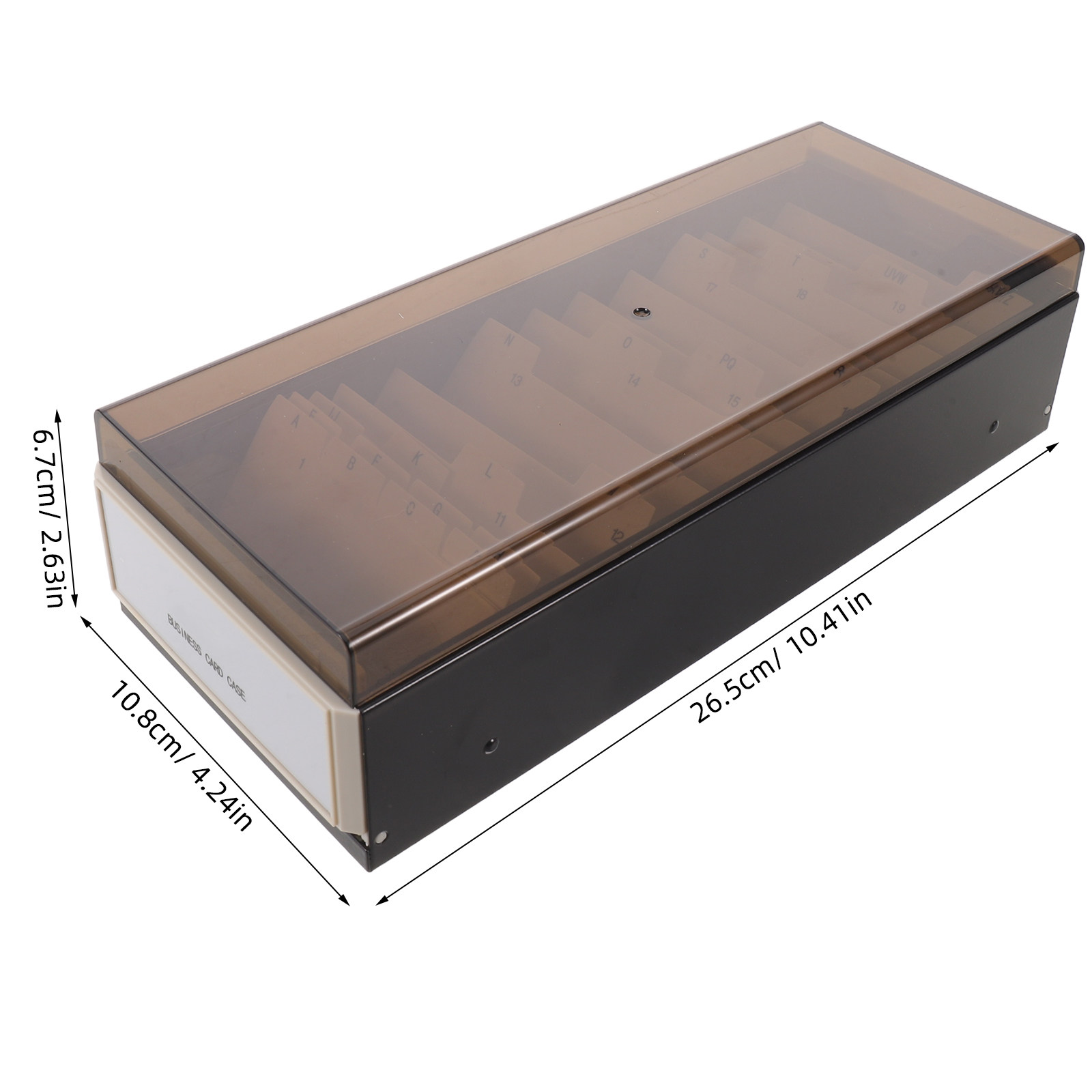 Visitenkartenhalter mit großer – Card Index Box Bewertung und Preis