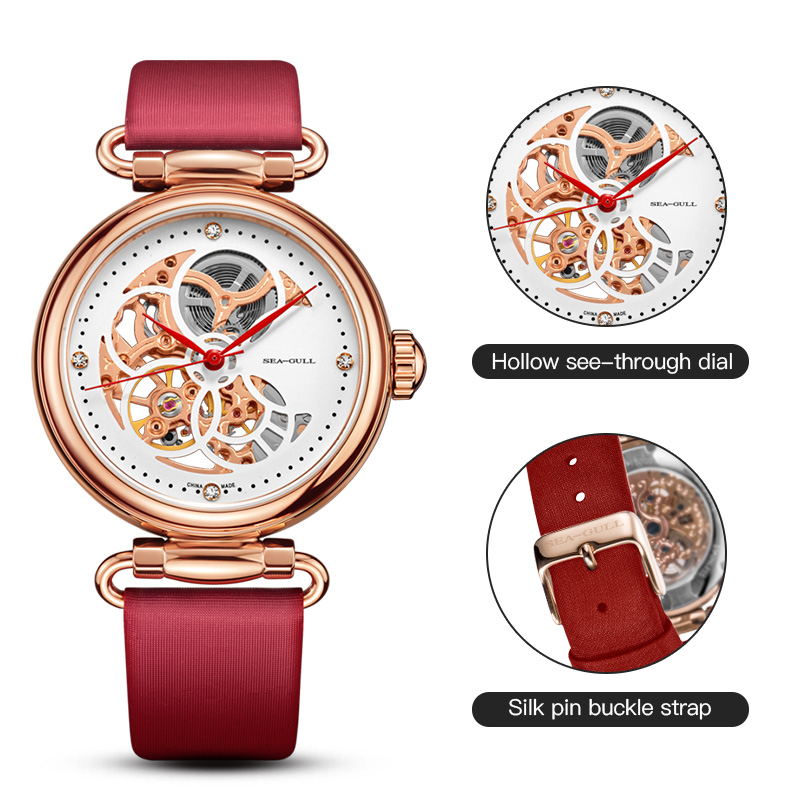 Seagull Openwork Dial Mechanis – Paper Weight Crystal Bewertung und Preis