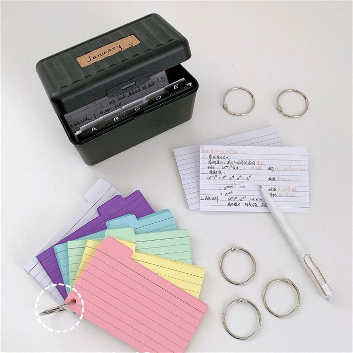 828 Mega Sale 3x 5 Registerkar – Card Index Box Bewertung und Preis
