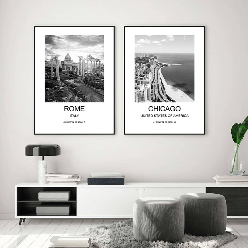 Stadtplakat New York London Pa – Ink Blotter Paper Bewertung und Preis